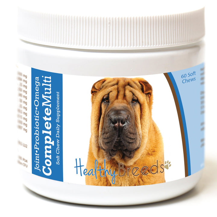 Healthy Breeds Chinese Shar Pei All in One Multivitamin Soft Chew 60 Count