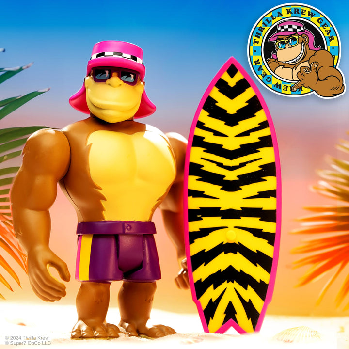 Super7 Thrilla Krew Reaction Figures Wave 02 - Thrilla Gorilla Action Figure