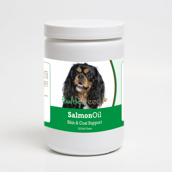 Healthy Breeds Cavalier King Charles Spaniel Salmon Oil Soft Chews 120 Count