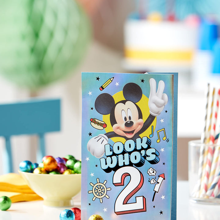 American Greetings 2nd Birthday Card (Mickey Mouse) Mickey Mouse