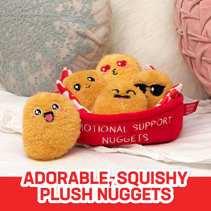 What Do You Meme Emotional Support Nuggets - Plush Nuggets Stuffed Animal