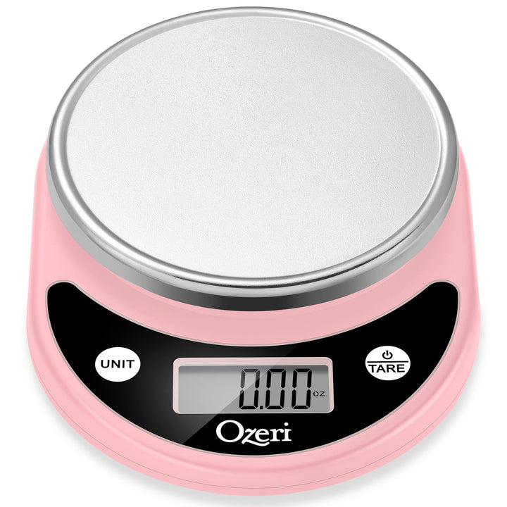 Ozeri Pronto Digital Multifunction Kitchen and Food Scale,Crystal Rose Crystal Rose