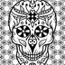 2020 Planner: Sugar Skull Cover to Color On A Daily, Weekly, Monthly Planner with Monthly Sugar Skull Coloring Pages, Calendar, Goals, To-Do, Gratitude, Habit and Mood