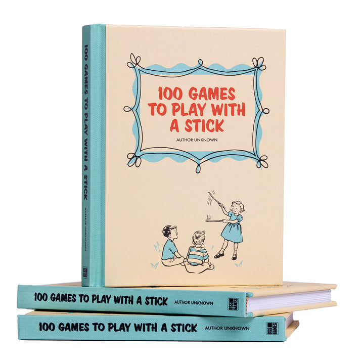 100 Games to Play with a Stick [A Hilarious Parody Book & Gag Gift]