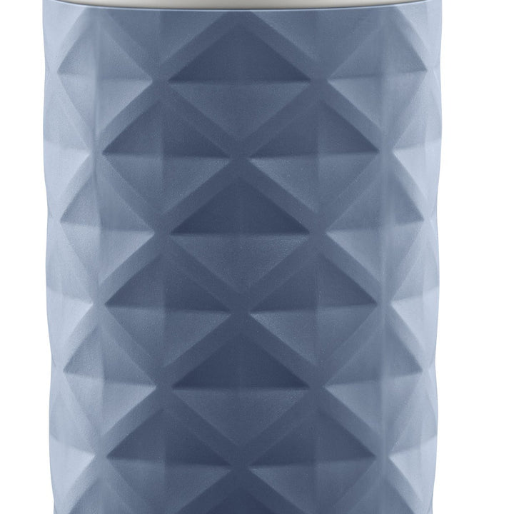 Ello Ogden Ceramic Travel Mug with Friction-Fit Lid Evening Blue Diamonds