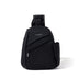 Baggallini Medium Sling Backpack - Lightweight Sling Bag with Convertible Adjustable Shoulder Strap One Size Black Neoprene