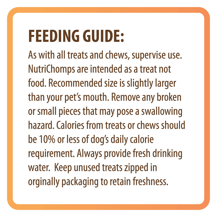 NutriChomps Nutri Ears-Easy to Digest, Rawhide-Free Dog Treats, Bundle of 10, Real Chicken Flavor, Brown (NT082V-10) Individually Wrapped