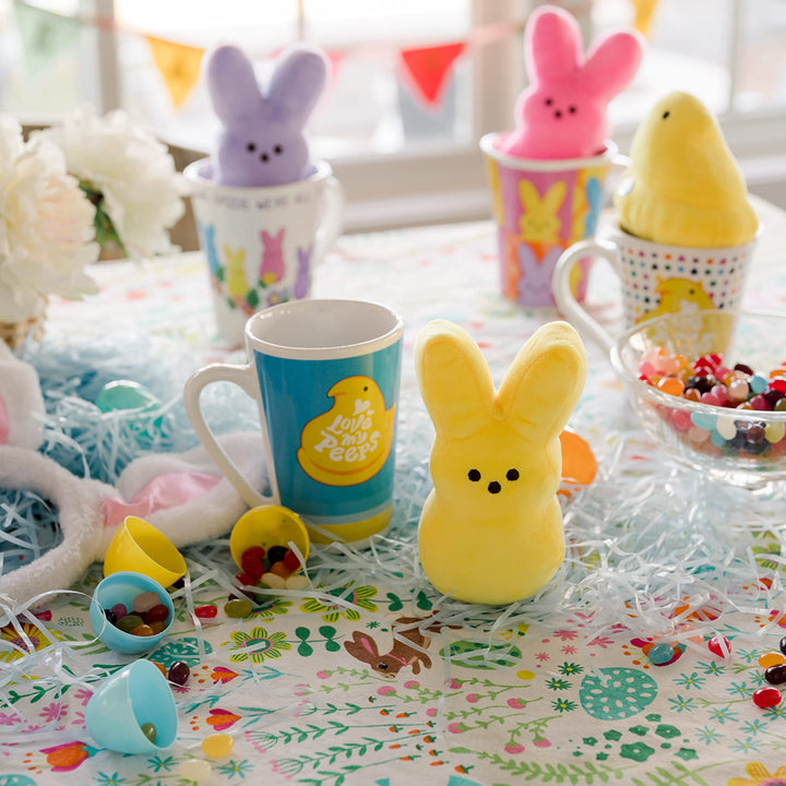 Animal Adventure Peeps Collectible 6" Peeps Plush and Mug Giftset Yellow Peep in a 15oz Mug Mug and Plush