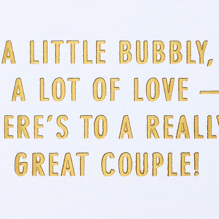 American Greetings Anniversary Card for Couple (A Little Bubbly) A Little Bubbly