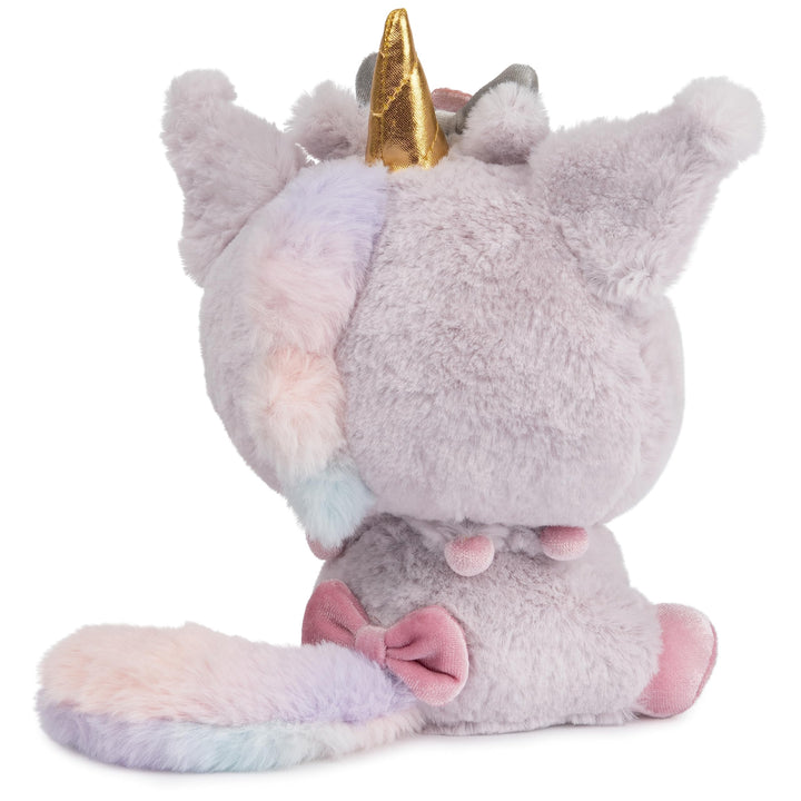 GUND Sanrio Kuromi Unicorn Plush Toy, Premium Stuffed Animal for Ages 1 and Up, Purple, 6” Sanrio Kuromi Unicorn 6"