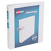 Avery Economy Showcase View Binder, 1 Inch Slant Rings, 1 White Binder (19601) 1" 1 Pack