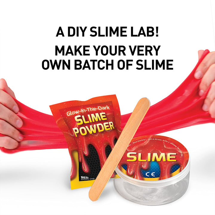 NATIONAL GEOGRAPHIC Mega Slime & Putty Lab Kit - 4 Slimes & 4 Putties Including Magnetic, For Boys & Girls, Sensory Toy & Science Kit (Exclusive)