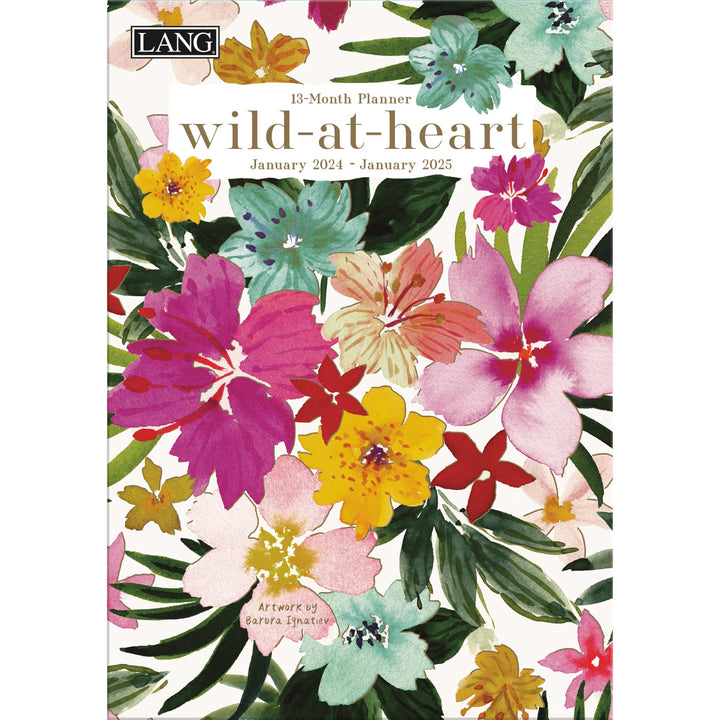 LANG Wild At Heart 2024 Monthly Planner (24991012123)