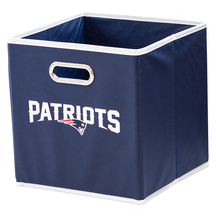 Franklin Sports NFL Storage Bins - Collapsible Cube Container + Storage Basket - NFL Office, Bedroom + Living Room Décor - 11"x11" Las Vegas Raiders