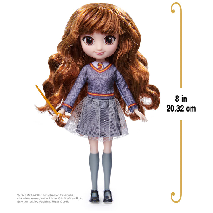 Wizarding World Harry Potter, 8-inch Hermione Granger Doll, Kids Toys for Ages 5 and Up 8 inch