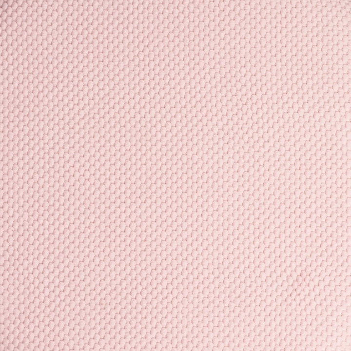 Sweet Home Collection Chair Cushion Memory Foam Pads Honeycomb Pattern Slip Non Skid Rubber Back Rounded Square 16" x 16" Seat Cover, 2 Pack, Pink