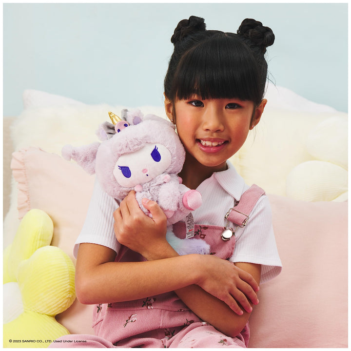 GUND Sanrio Kuromi Unicorn Plush Toy, Premium Stuffed Animal for Ages 1 and Up, Purple, 6” Sanrio Kuromi Unicorn 6"