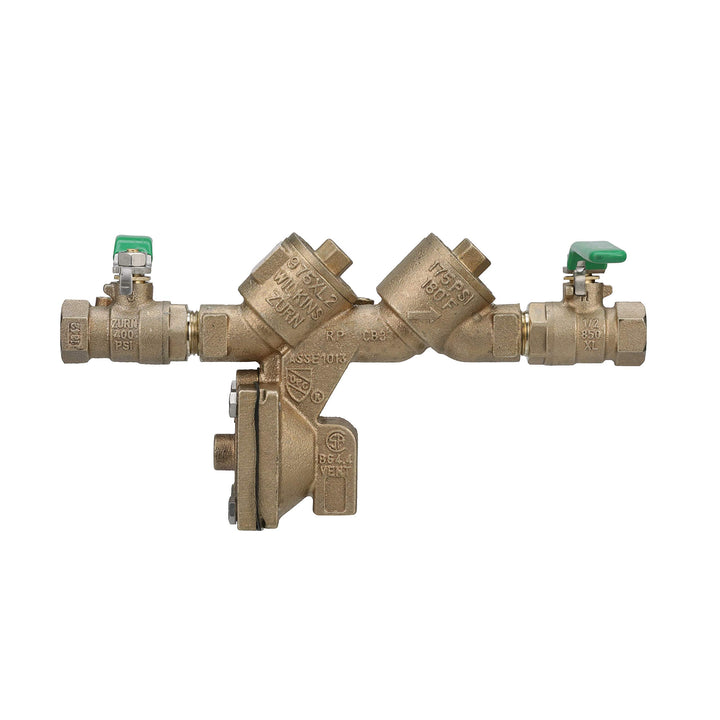 Zurn Wilkins 12-975XL2 1/2" 975XL2 Reduced Pressure Principle Backflow Preventer 0.5 Inch