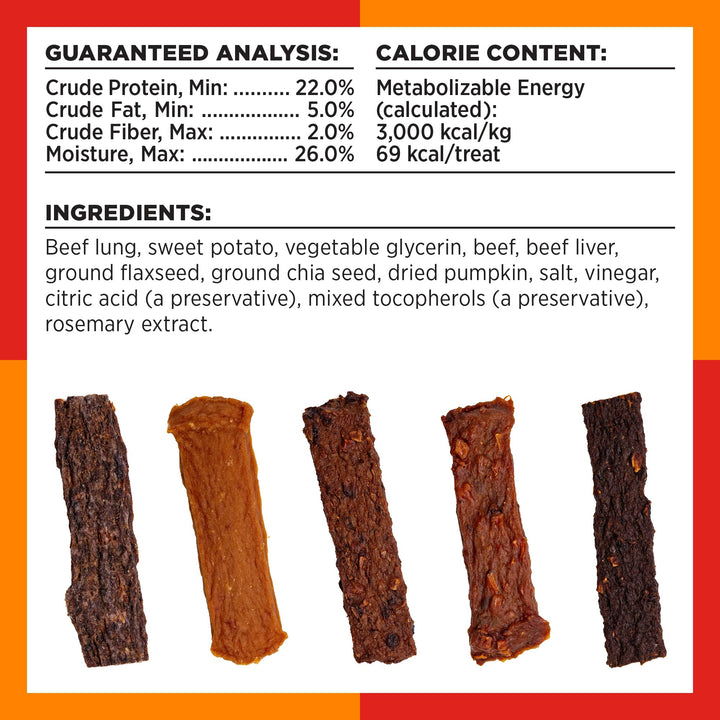 BIXBI Skin & Coat Support Beef Liver Jerky Dog Treats, 12 oz - USA Made Grain Free Dog Treats - Antioxidant Rich to Support Shiny, Full Bodied Coats - High in Protein, Whole Food Nutrition, No Fillers