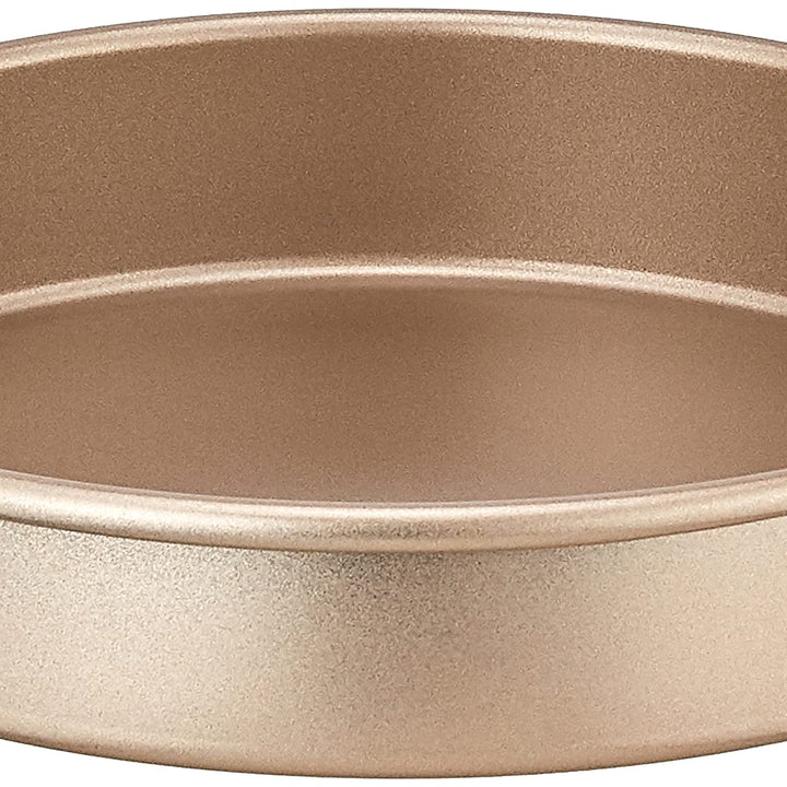 Cuisinart 9-Inch Chef's Classic Nonstick Bakeware Round Cake Pan, Champagne 1 Count (Pack of 1)