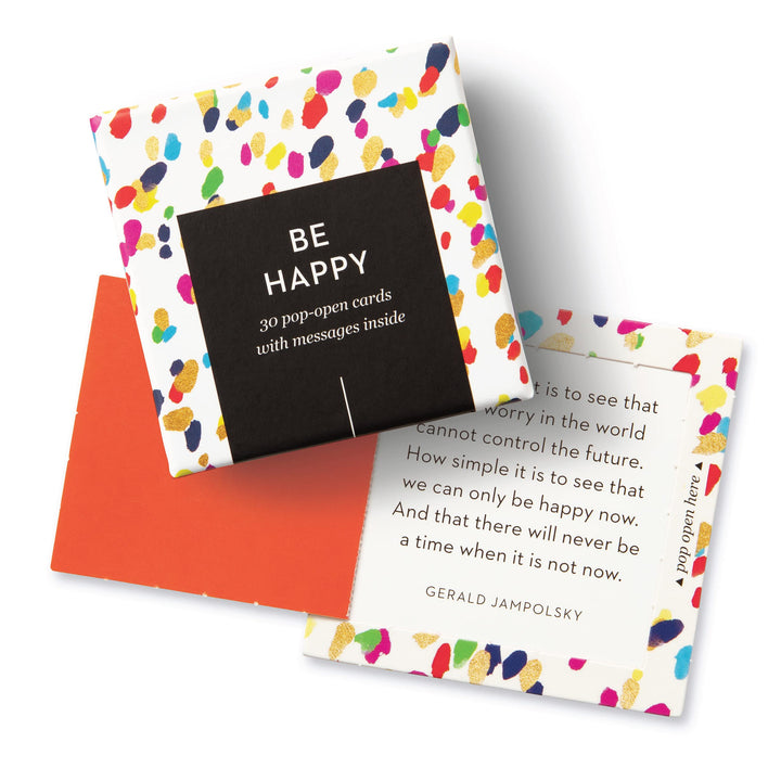 Compendium ThoughtFulls Pop-Open Cards — 2-Pack of You're Awesome, Be Happy — 60 Pop-Open Cards, Each with a Different Message Inside 2-Pack - You're Awesome and Be Happy