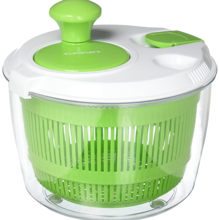 Cuisinart Salad Spinner- Wash, Spin & Dry Salad Greens, Fruits & Vegetables, 3qt, CTG-00-SSAS 3 Qt