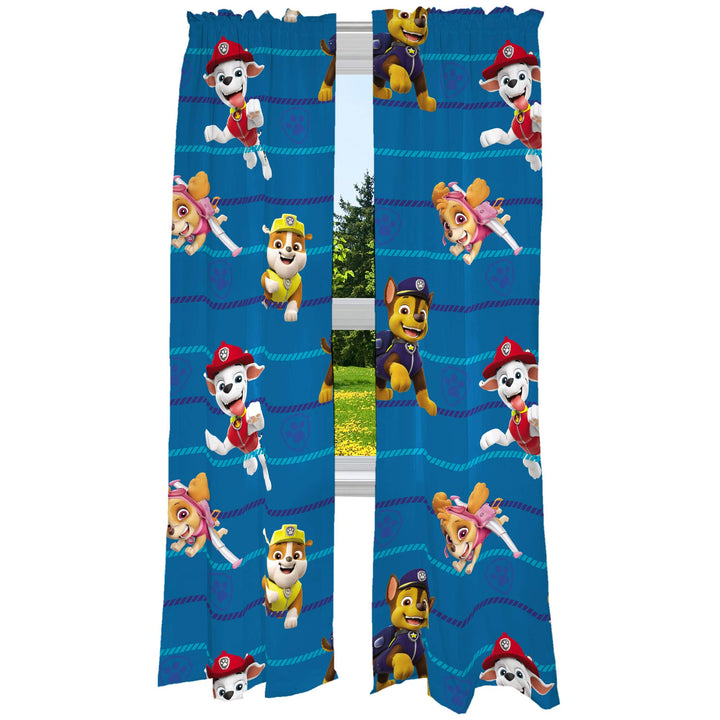 Franco Kids Room Window Curtains Drapes Set, 82 in x 84 in, Paw Patrol