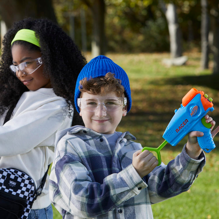 Nerf Elite Racer Easy-Play Dart Blaster 2 Pack, 8 Nerf Elite Darts, Nerf Blaster Outdoor Toys, Ages 6+ ( Exclusive)