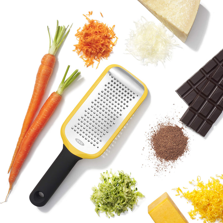 OXO Good Grips Etched Medium Grater, Yellow