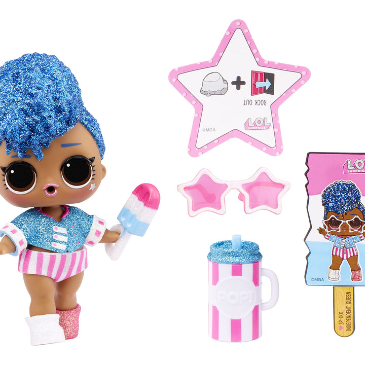 L.O.L. Surprise! Summer DayZ Independent Queen Doll with 7 Surprises, Summer DayZ Doll, Accessories, Limited Edition, Collectible Doll, Paper Packaging