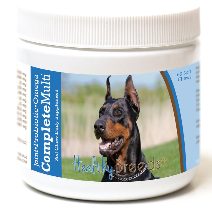 Healthy Breeds Doberman Pinscher All in One Multivitamin Soft Chew 60 Count