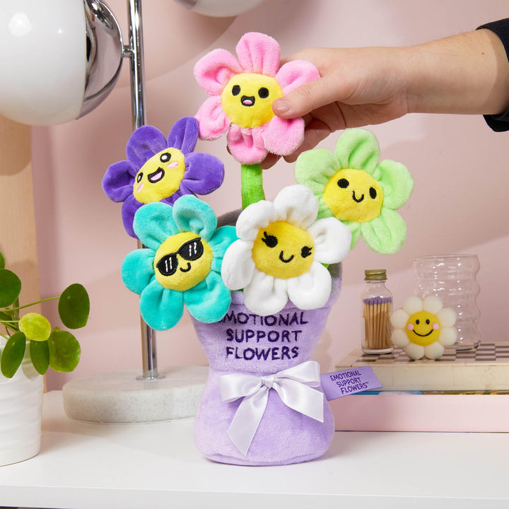 What Do You Meme? Emotional Support Flowers - Plush Flowers, Flower Plushies