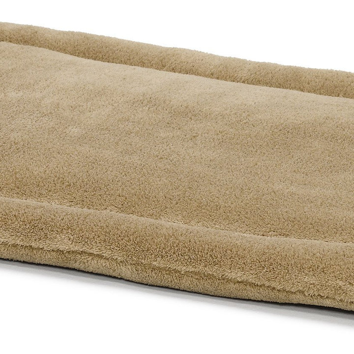 MidWest Homes for Pets Deluxe Micro Terry Pet Bed, Dog Bed & Crate Mat, Taupe, 23.0" L x 18.0" W x 1.2" Th 23.0"L x 18.0"W x 1.2"Th