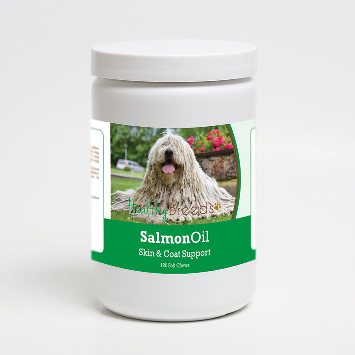Healthy Breeds Komondorok Salmon Oil Soft Chews 120 Count