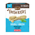 Merrick Fresh Kisses Natural Dental Chews Toothbrush Shape Treat Infused With Real Mint Medium Dogs - 22 ct. Box