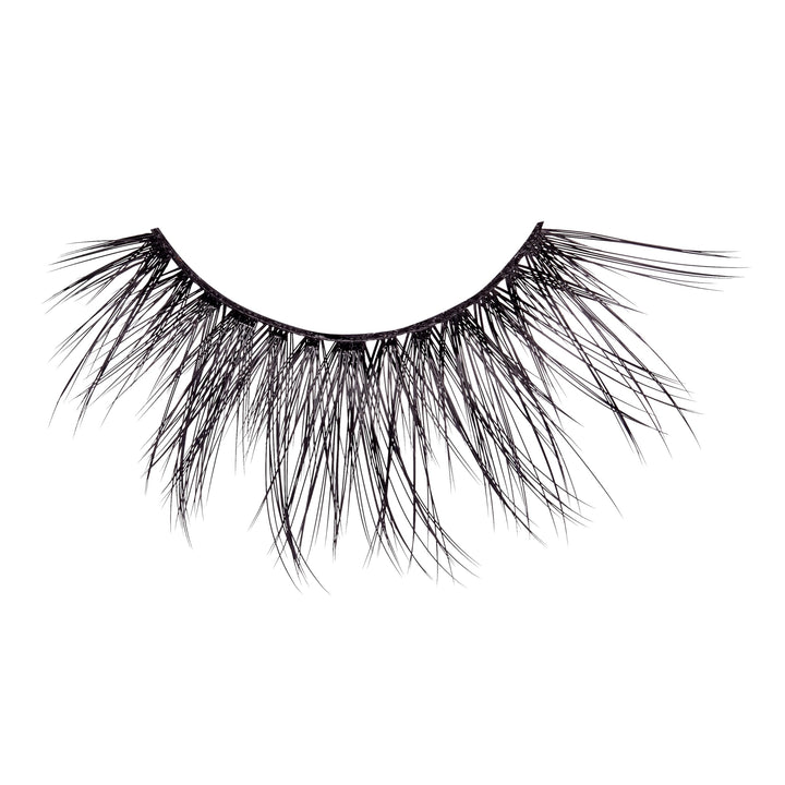 KISS Lash Couture Triple Push-up False Eyelashes, 'Halloween 02', Includes, Contact Lens Friendly, Easy to Apply, Reusable Strip Lashes 1 Pair (Pack of 1) Chemise