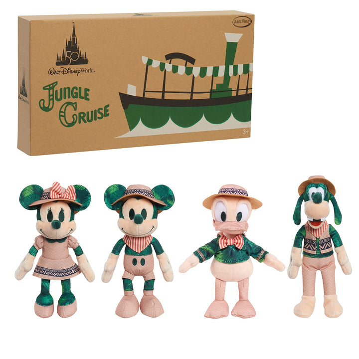 Walt Disney World 50th Anniversary Celebration Jungle Cruise Collectible Plush, Limited Edition 9-Inch Commemorative Plush, Officially Licensed Kids Toys for Ages 3 Up,  Exclusive