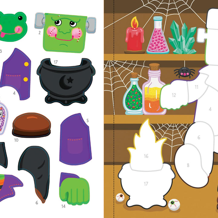 My First Color-By-Sticker Book - Halloween