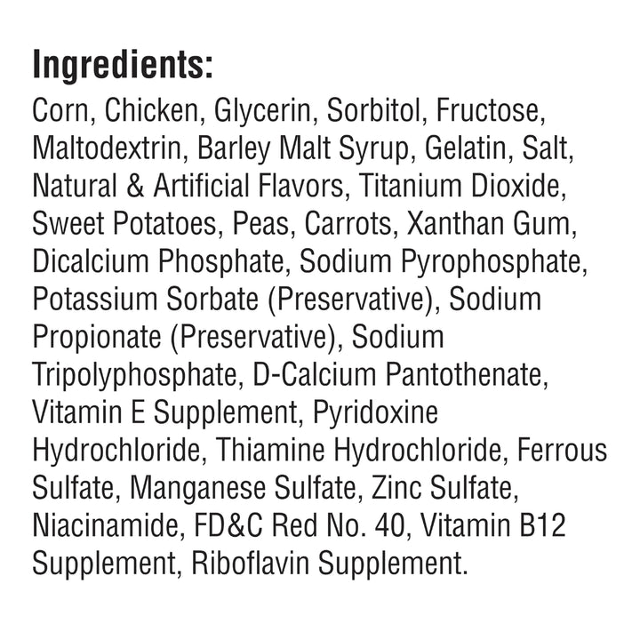 DreamBone DreamChips, Rawhide Free Dog Chews Made with Real Chicken and Vegetables, 24 Count 13.5 Ounce (Pack of 1)