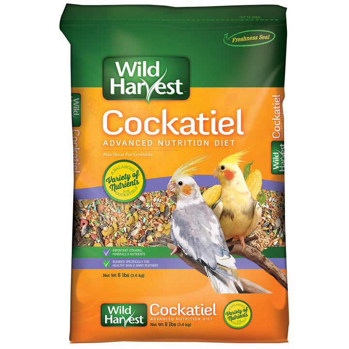 Wild Harvest WH-83541 Wild Harvest Advanced Nutrition Diet for Cockatiels, 4.5-Pound 4.5 Pound (Pack of 1)