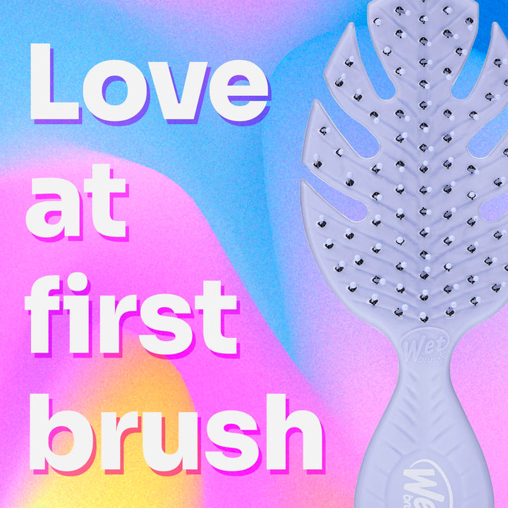 Wet Brush Mini Travel Hair Detangler - Ultra-Soft Bristles Glide Through Tangles, Minimize Split Ends