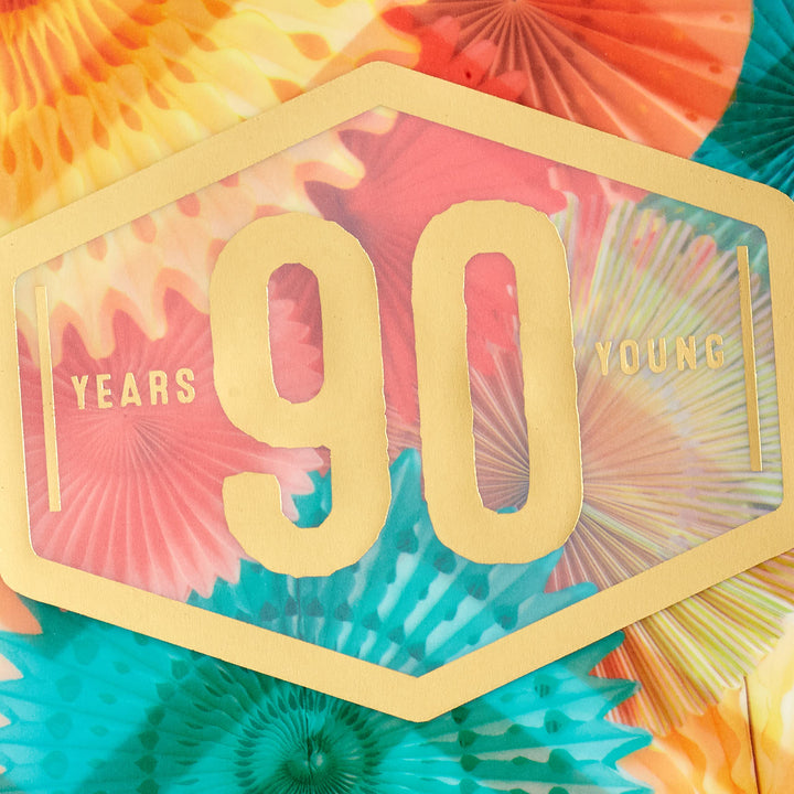 Hallmark 90th Birthday Card (90 Years Young)