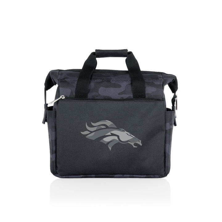 PICNIC TIME NFL On The Go Lunch Bag Cooler, Soft Cooler Lunch Box, Insulated Lunch Bag New Orleans Saints Black Camo