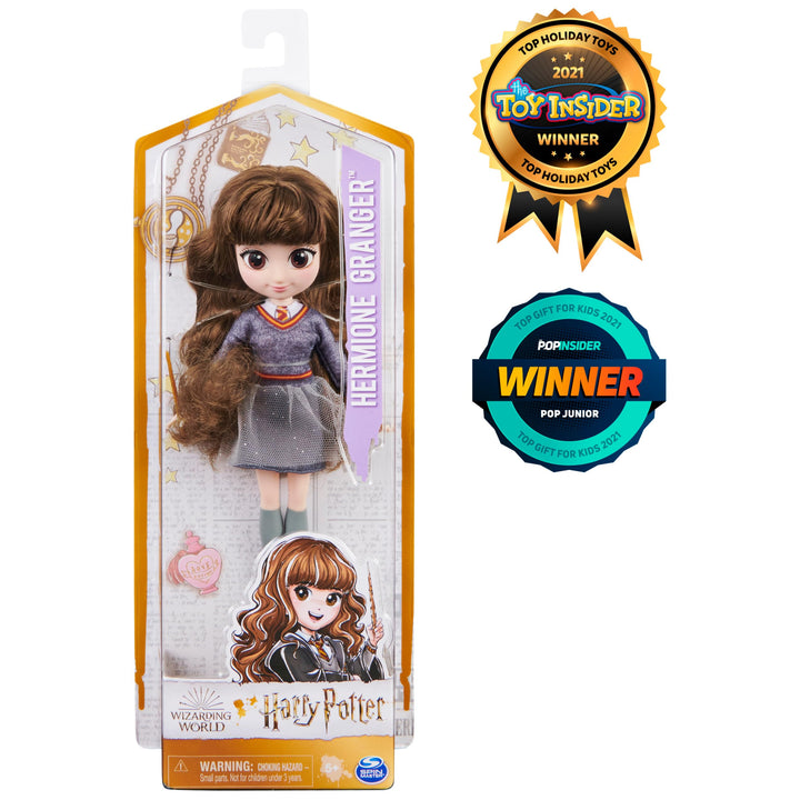 Wizarding World Harry Potter, 8-inch Hermione Granger Doll, Kids Toys for Ages 5 and Up 8 inch