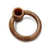 Benebone Ring Durable Dog Chew Toy for Aggressive Chewers, Real Bacon, Made in USA, Large Brown