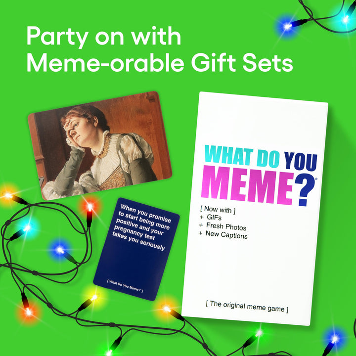 WHAT DO YOU MEME? Core Game (Original Version) – The Hilarious Adult Party Game for Meme Lovers Core Game (Classic)