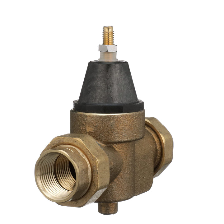 Watts LFN45BM1-DU Water Technologies Standard Capacity, Water Pressure Reducing Valve, Double Union Threaded Female Inlet and Outlet, 1 Inch.