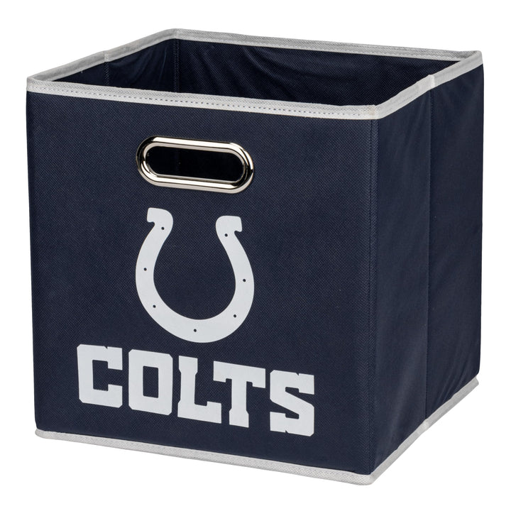 Franklin Sports NFL Storage Bins - Collapsible Cube Container + Storage Basket - NFL Office, Bedroom + Living Room Décor - 11"x11" Las Vegas Raiders