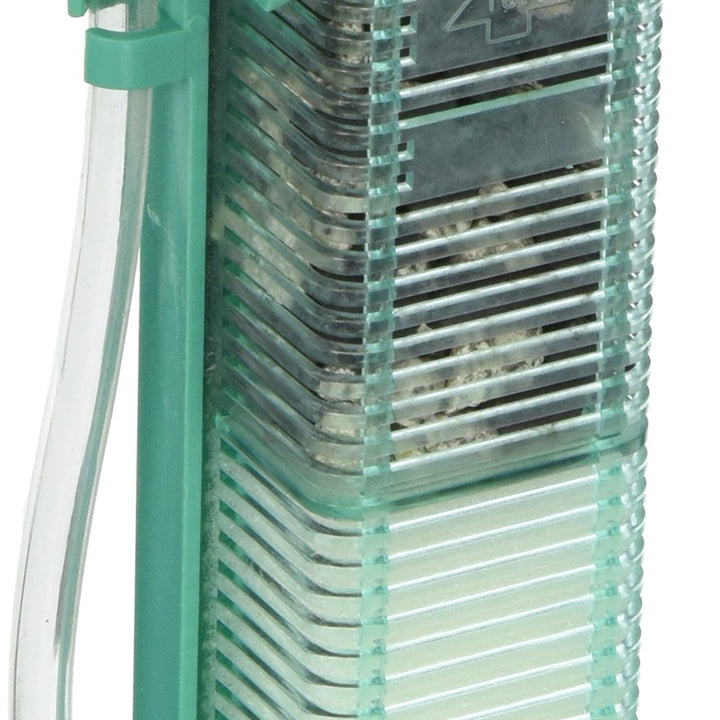 Penn-Plax Small World Aquarium Filter – Comes with a Disposable Media Cartridge (Bio Sponge, Carbon, and Zeolite Crystals) – Safe for Freshwater and Saltwater Setups (SWF1)