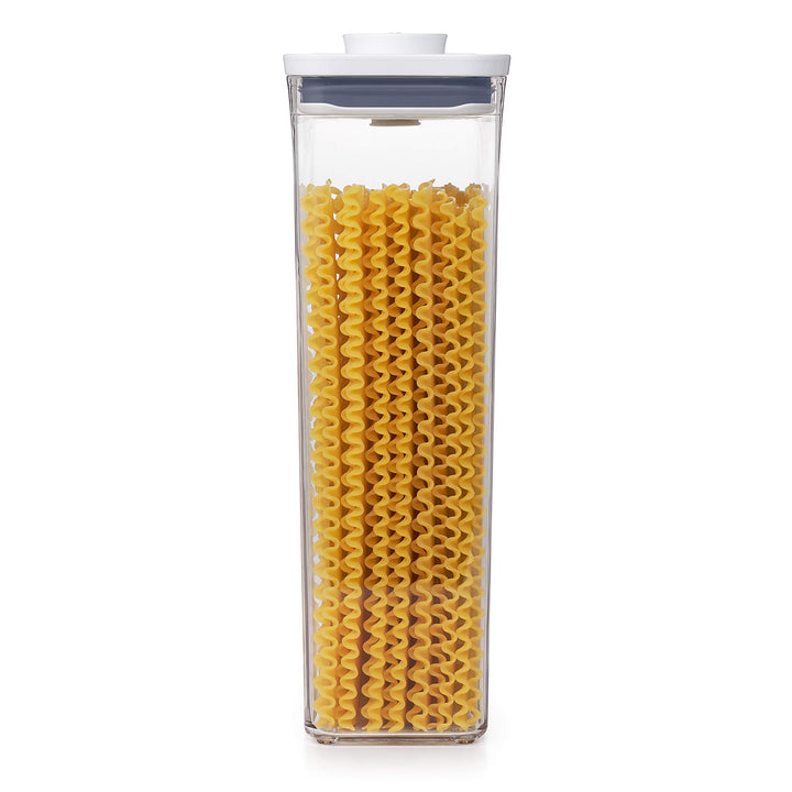 OXO Good Grips POP Container - Rectangle Tall 3.7 Qt, transparent 3.7 Qt - Rectangle - Pasta